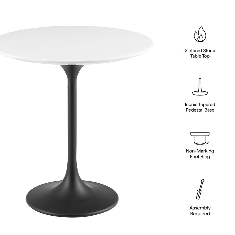 Lippa 20" Round Wood Side Table by Modway - EEI-5691, photo 2 of 7