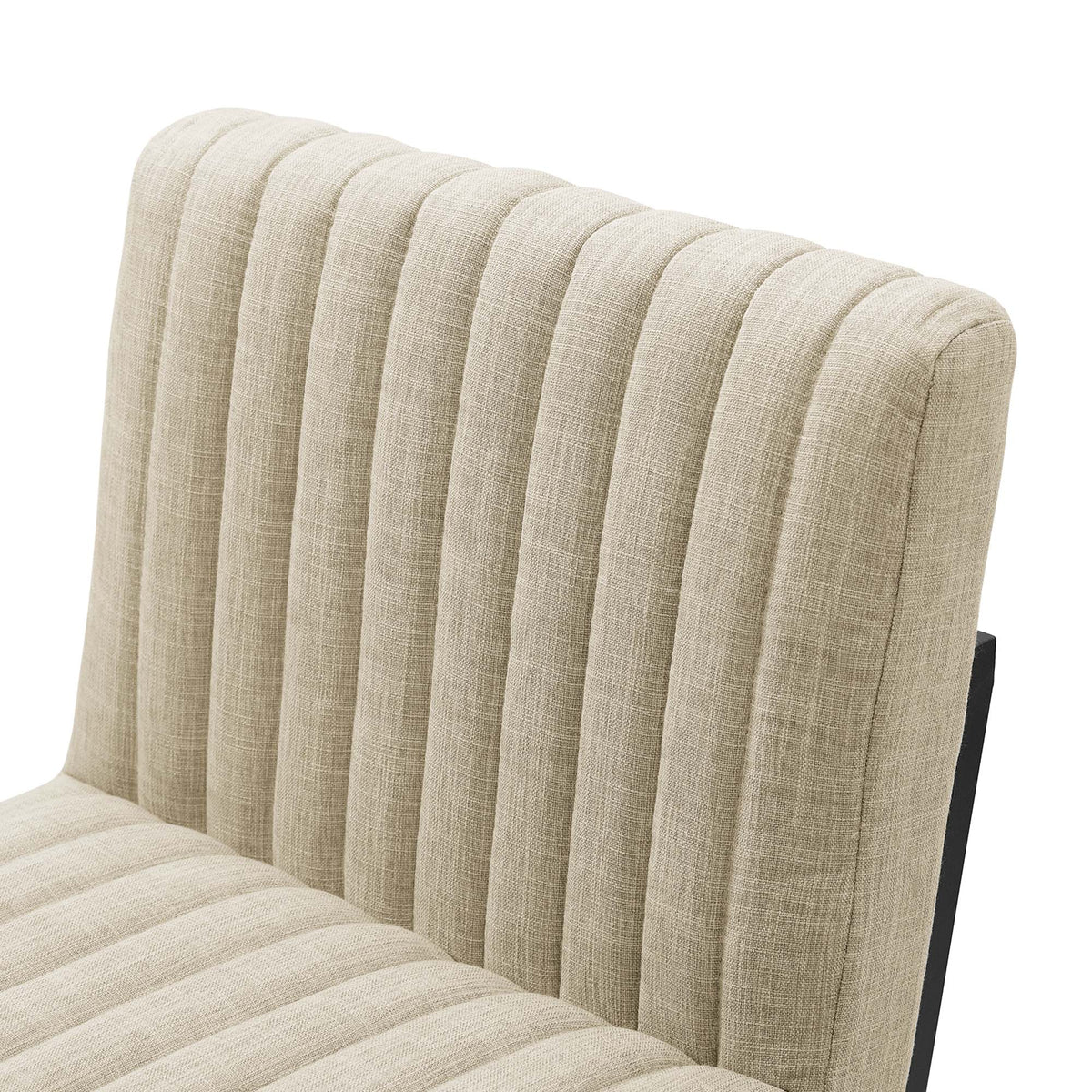 Indulge Channel Tufted Fabric Counter Stools Set of 2 by Modway, photo 6 of 10