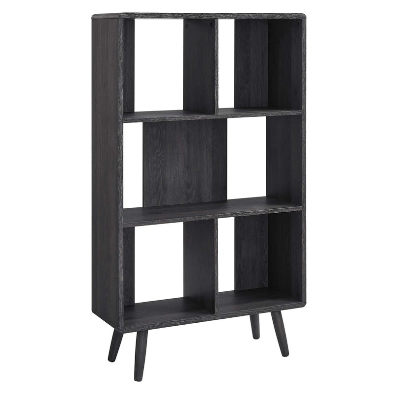 Transmit 5 Shelf Wood Grain Bookcase by Modway by HouseOfZazla