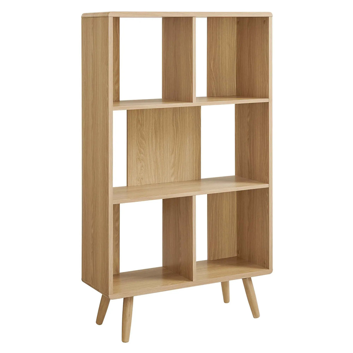 Transmit 5 Shelf Wood Grain Bookcase by Modway by HouseOfZazla
