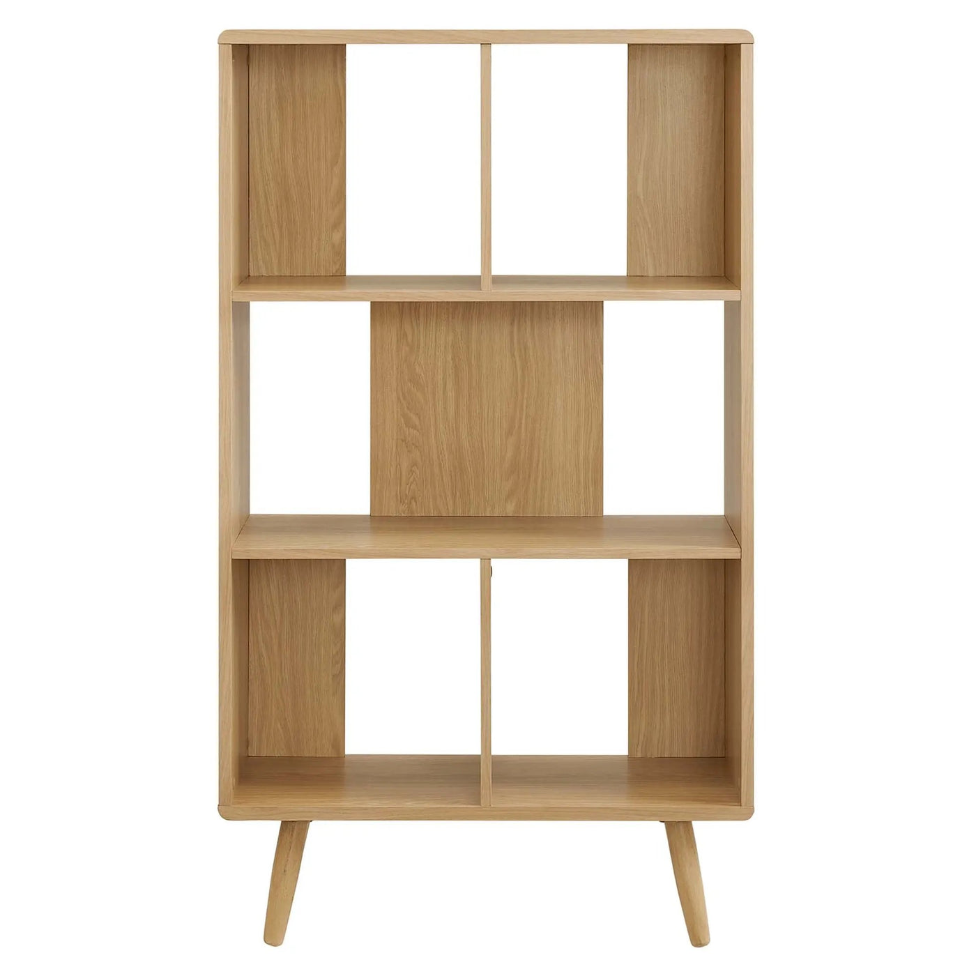 Transmit 5 Shelf Wood Grain Bookcase by Modway by HouseOfZazla