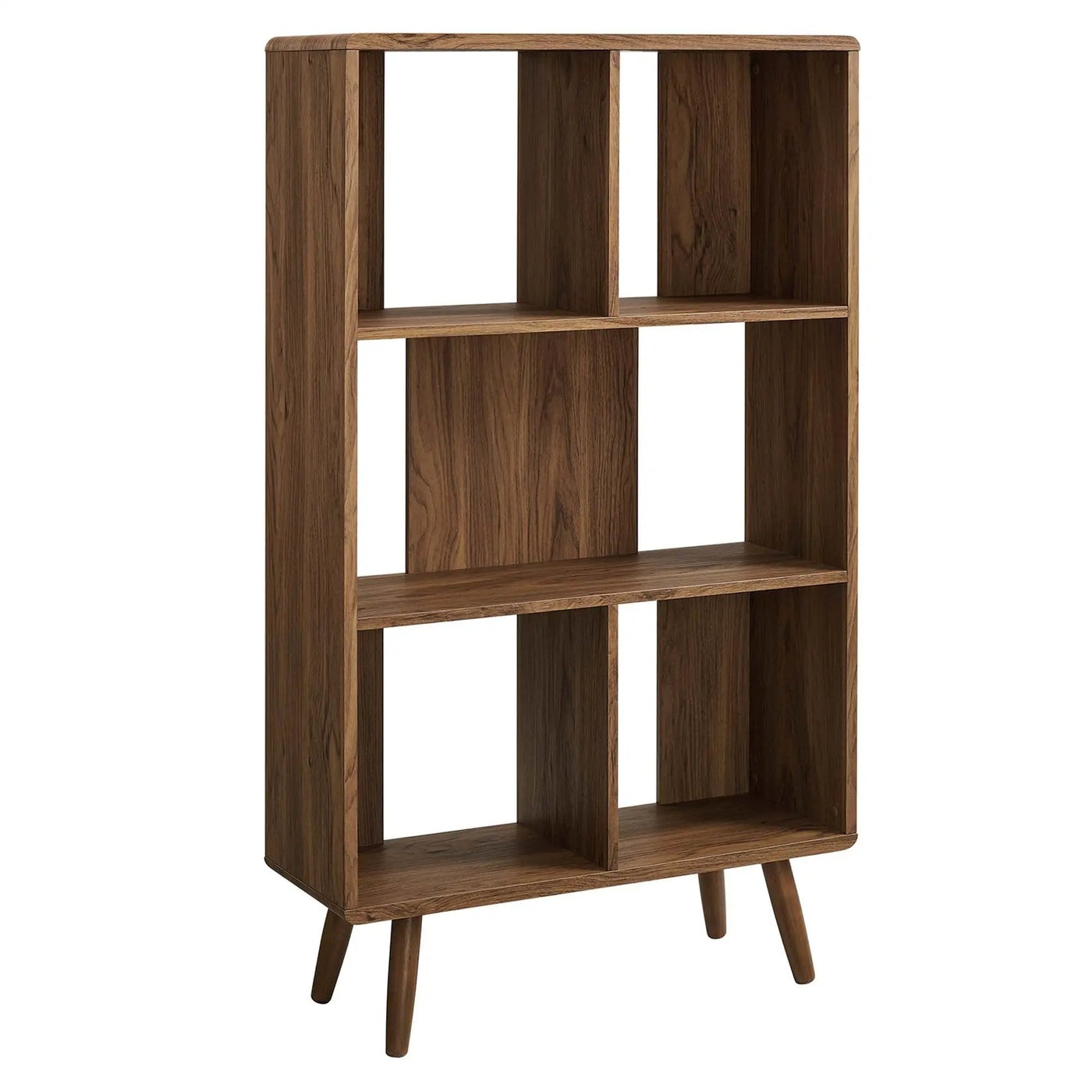 Transmit 5 Shelf Wood Grain Bookcase by Modway by HouseOfZazla