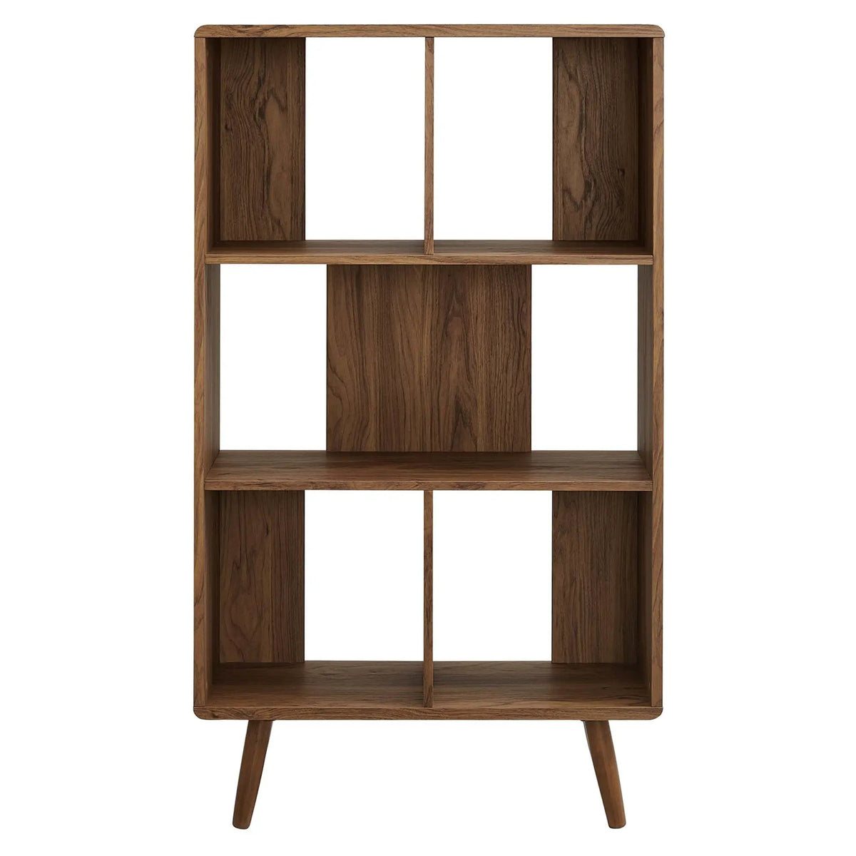 Transmit 5 Shelf Wood Grain Bookcase by Modway by HouseOfZazla