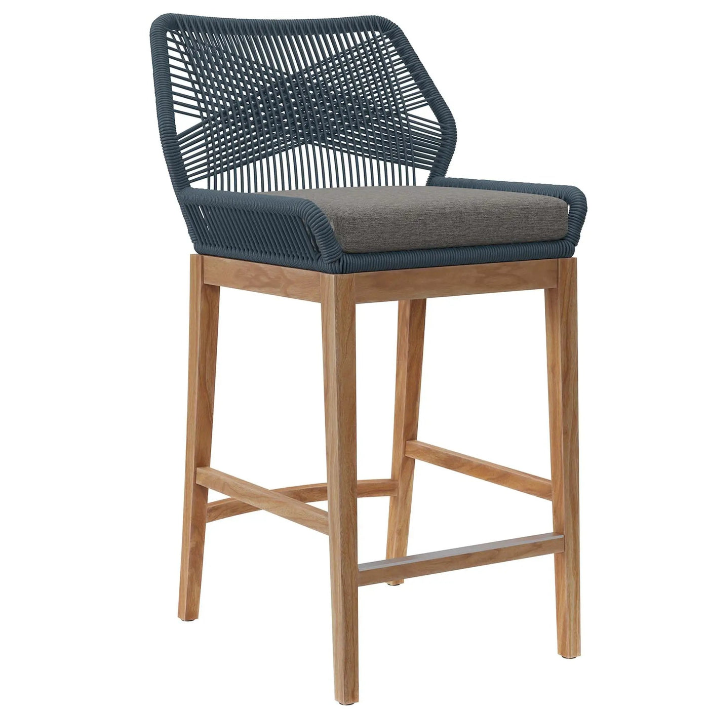 Wellspring 3-Piece Outdoor Patio Teak Wood Bar Set by Modway by HouseOfZazla