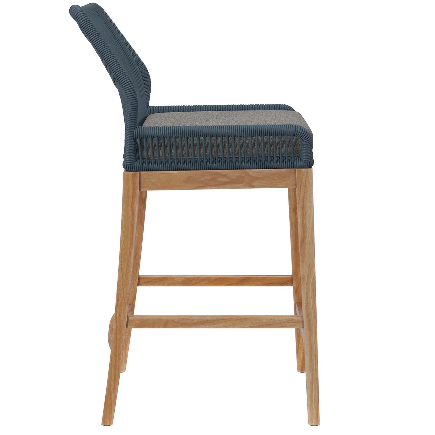 Wellspring Outdoor Patio Teak Wood Bar Stool by Modway by HouseOfZazla