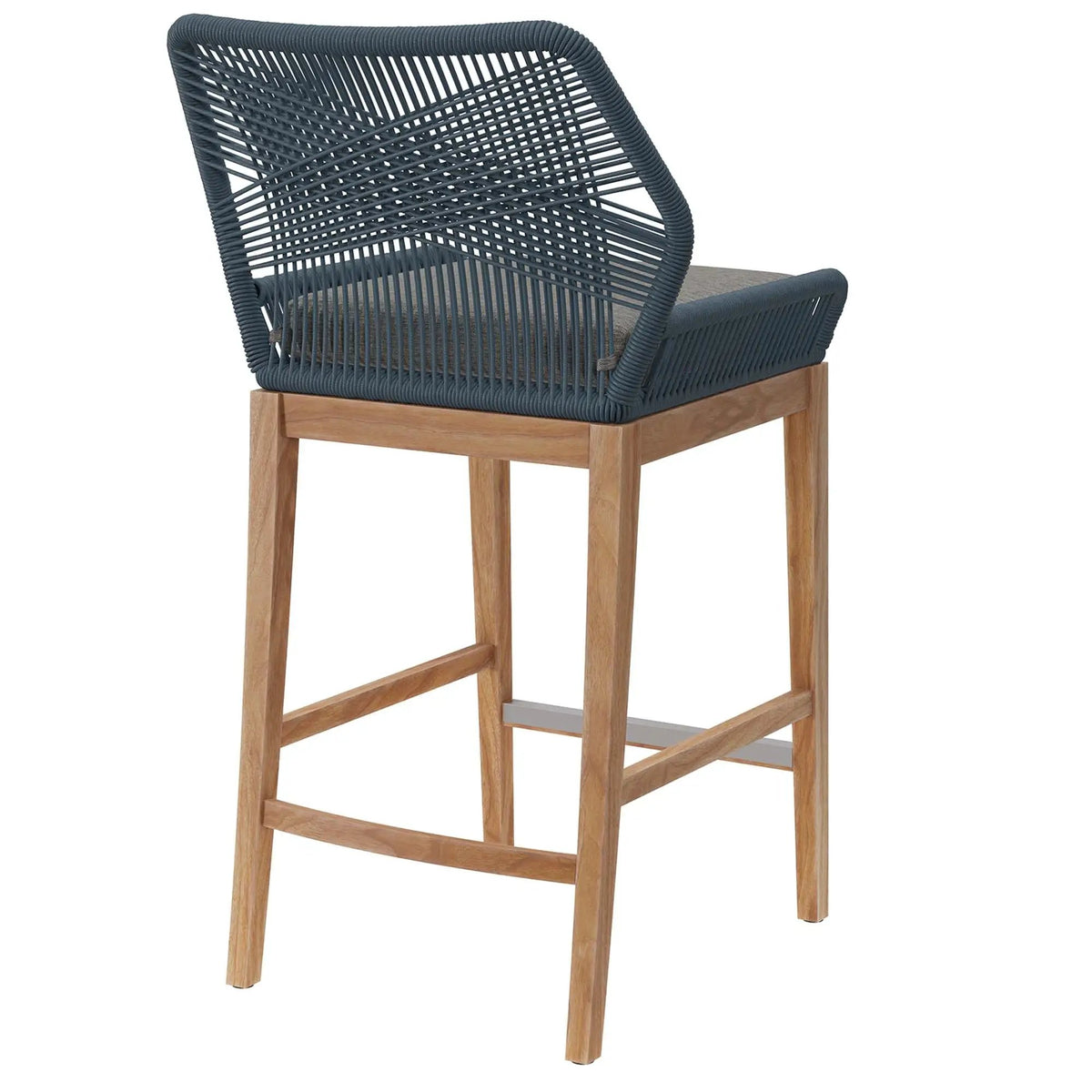 Wellspring Outdoor Patio Teak Wood Bar Stool by Modway by HouseOfZazla