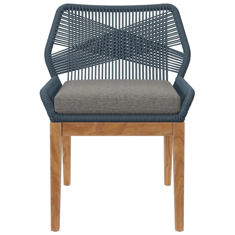 Wellspring Outdoor Patio Teak Wood Dining Chair by Modway by HouseOfZazla