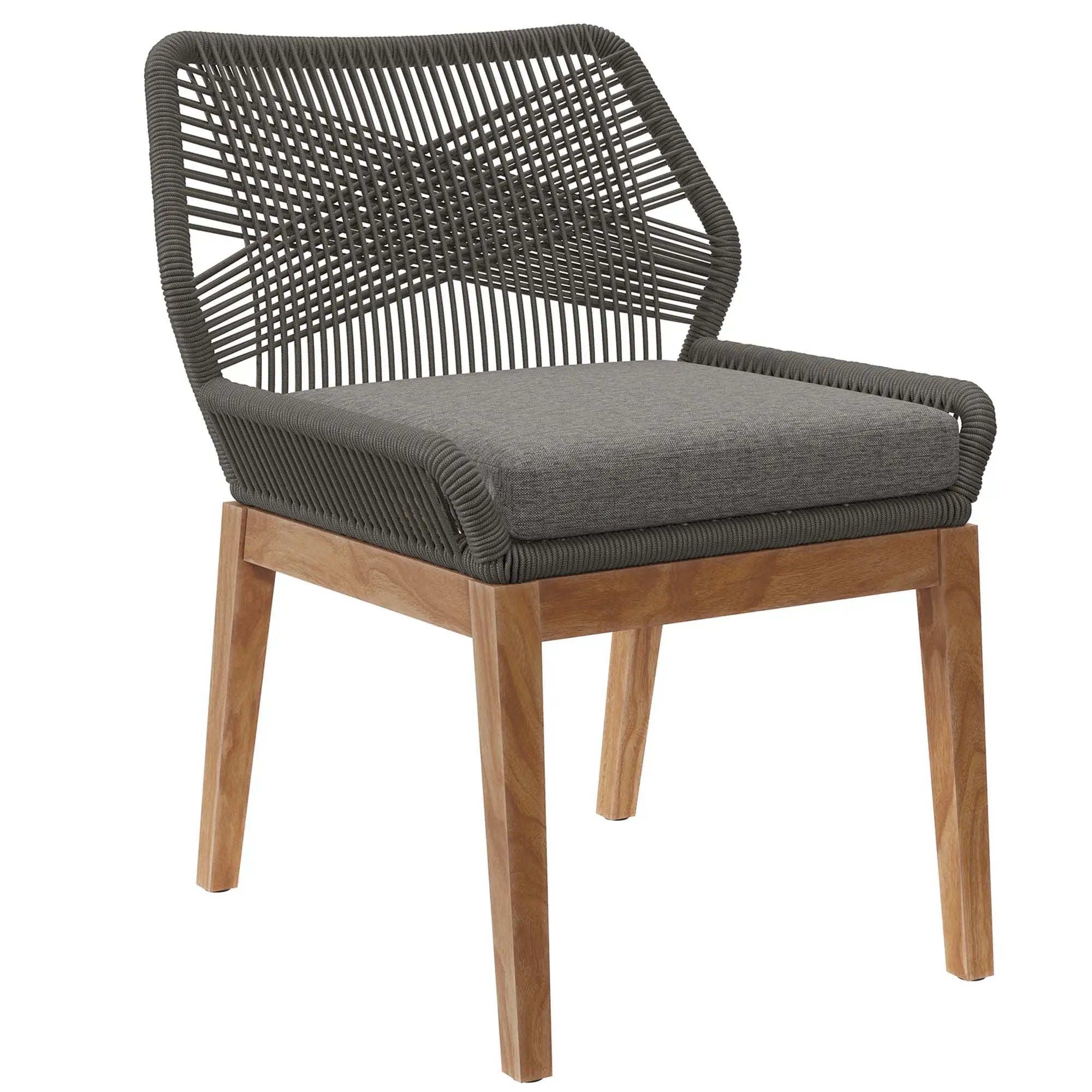 Wellspring Outdoor Patio Teak Wood Dining Chair by Modway by HouseOfZazla