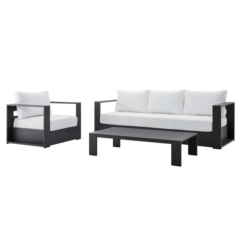 Tahoe 3-Piece Outdoor Patio Powder-Coated Aluminum Set by Modway by HouseOfZazla
