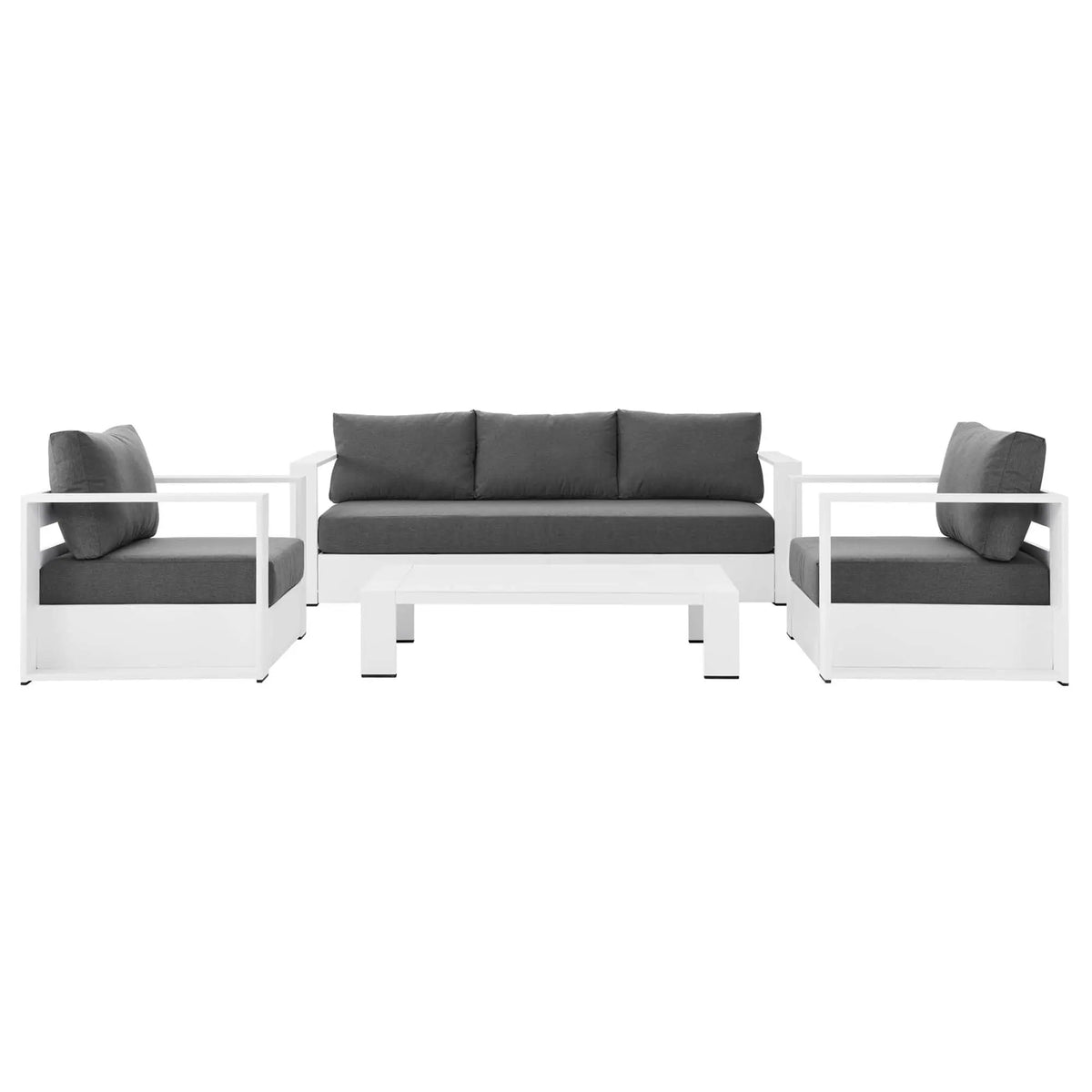 Tahoe 4-Piece Outdoor Patio Powder-Coated Aluminum Set by Modway by HouseOfZazla