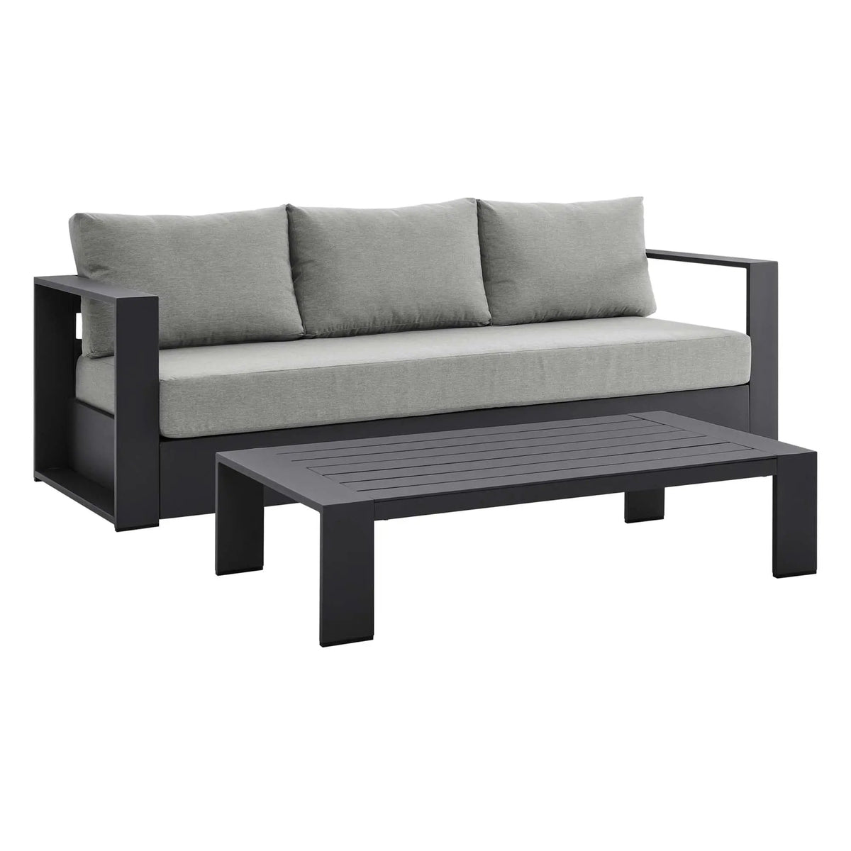 Tahoe 2-Piece Outdoor Patio Powder-Coated Aluminum Set by Modway by HouseOfZazla