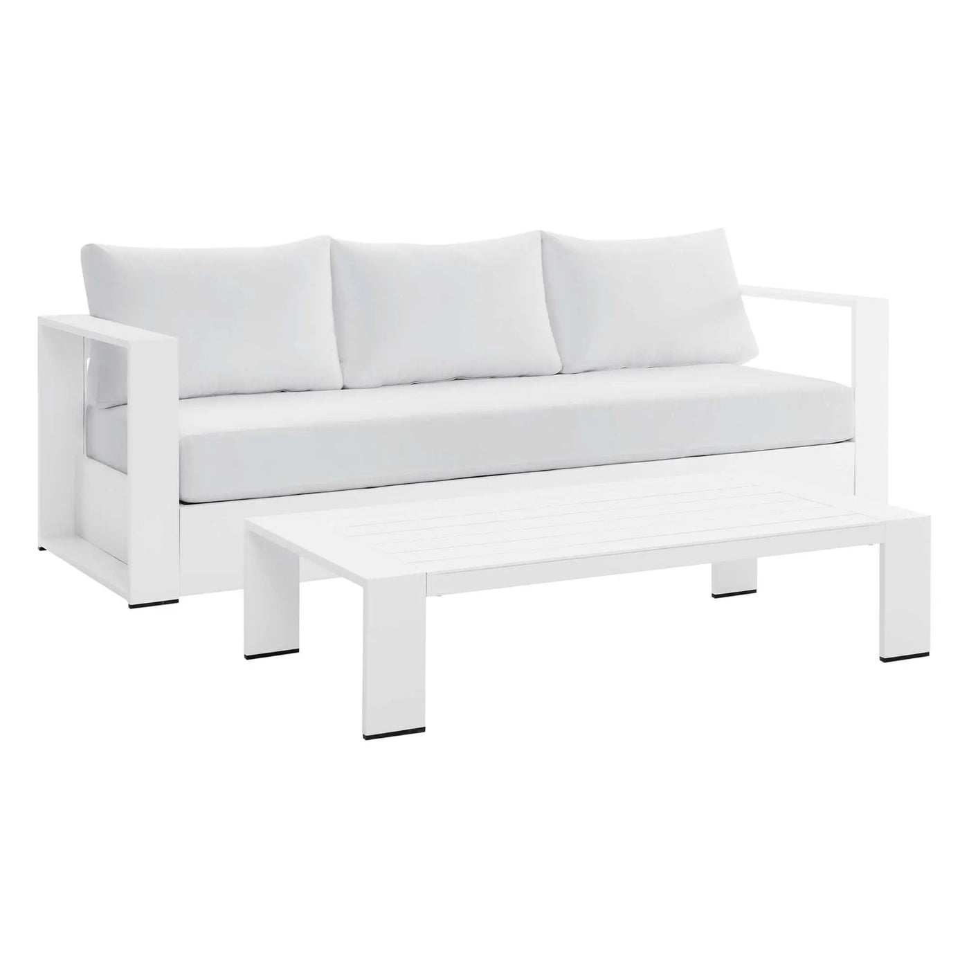 Tahoe 2-Piece Outdoor Patio Powder-Coated Aluminum Set by Modway by HouseOfZazla