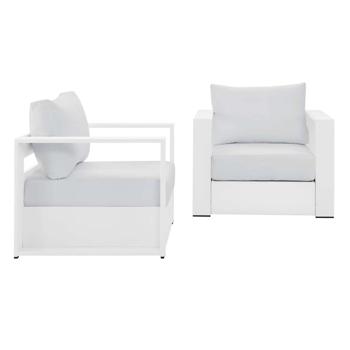 Tahoe 2-Piece Outdoor Patio Powder-Coated Aluminum Armchair Set by Modway by HouseOfZazla