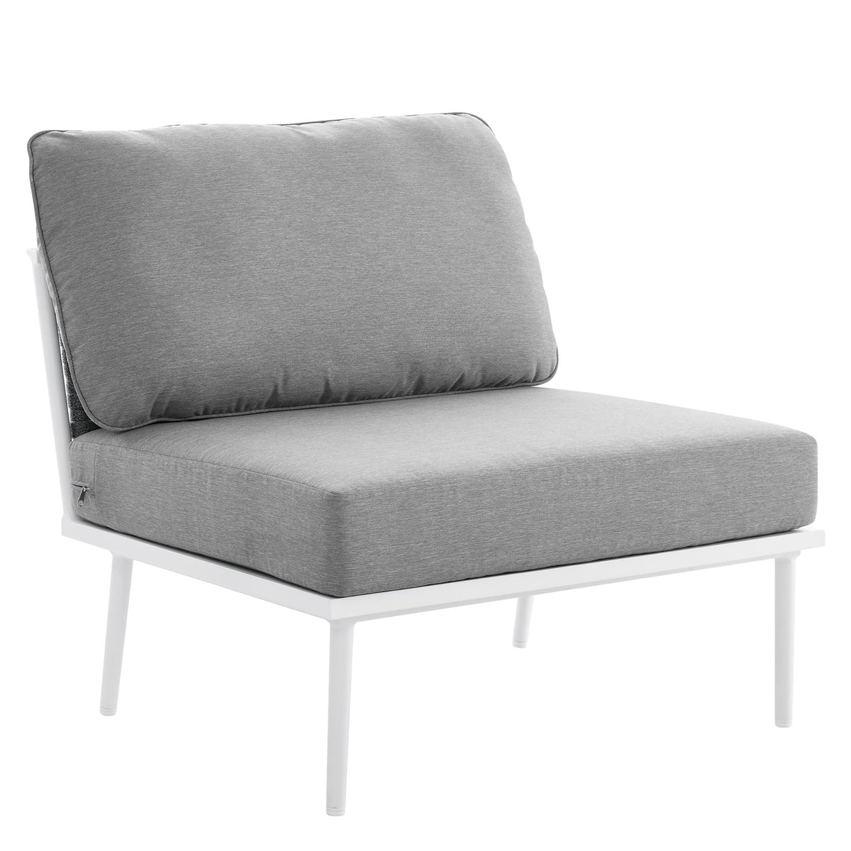 Stance Outdoor Patio Aluminum Large Sectional Sofa by Modway, photo 9 of 15