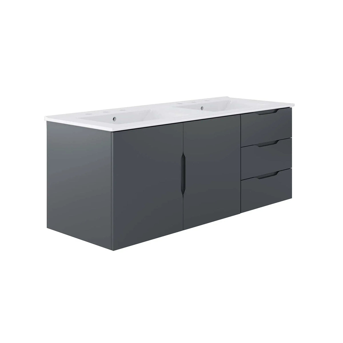 Vitality 48" Double Sink Bathroom Vanity by Modway by HouseOfZazla