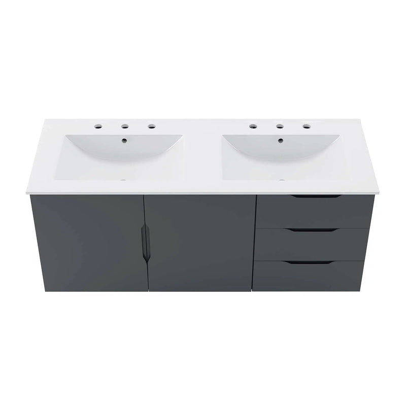 Vitality 48" Double Sink Bathroom Vanity by Modway by HouseOfZazla
