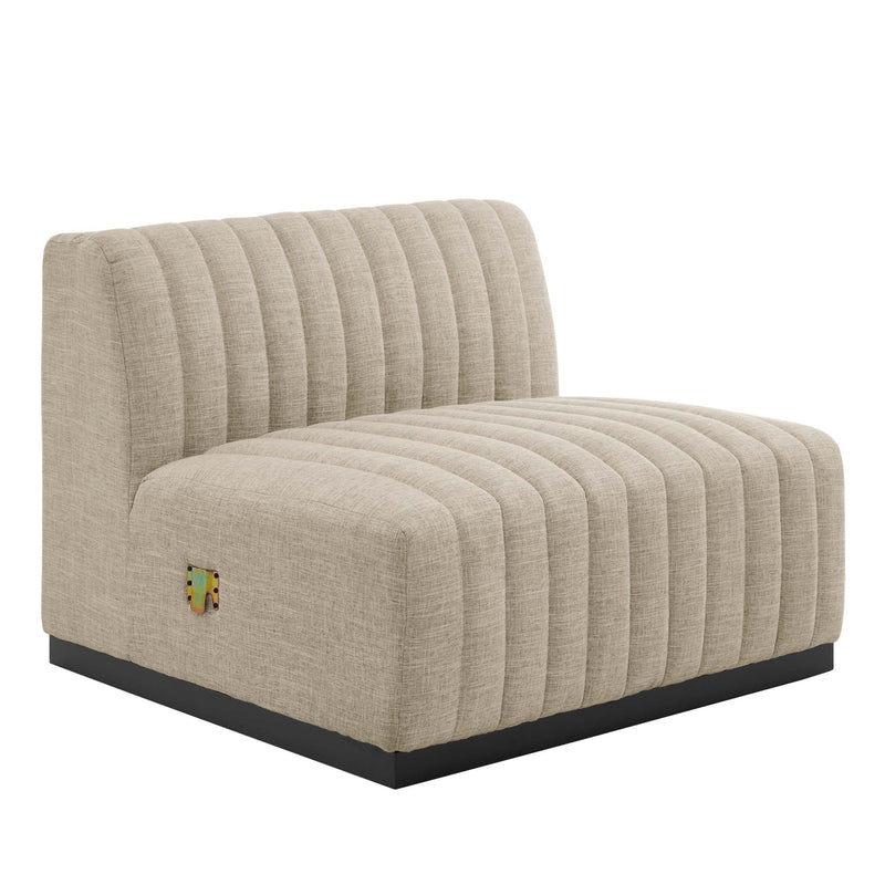 Conjure Channel Tufted Upholstered Fabric Sofa by Modway, photo 7 of 14