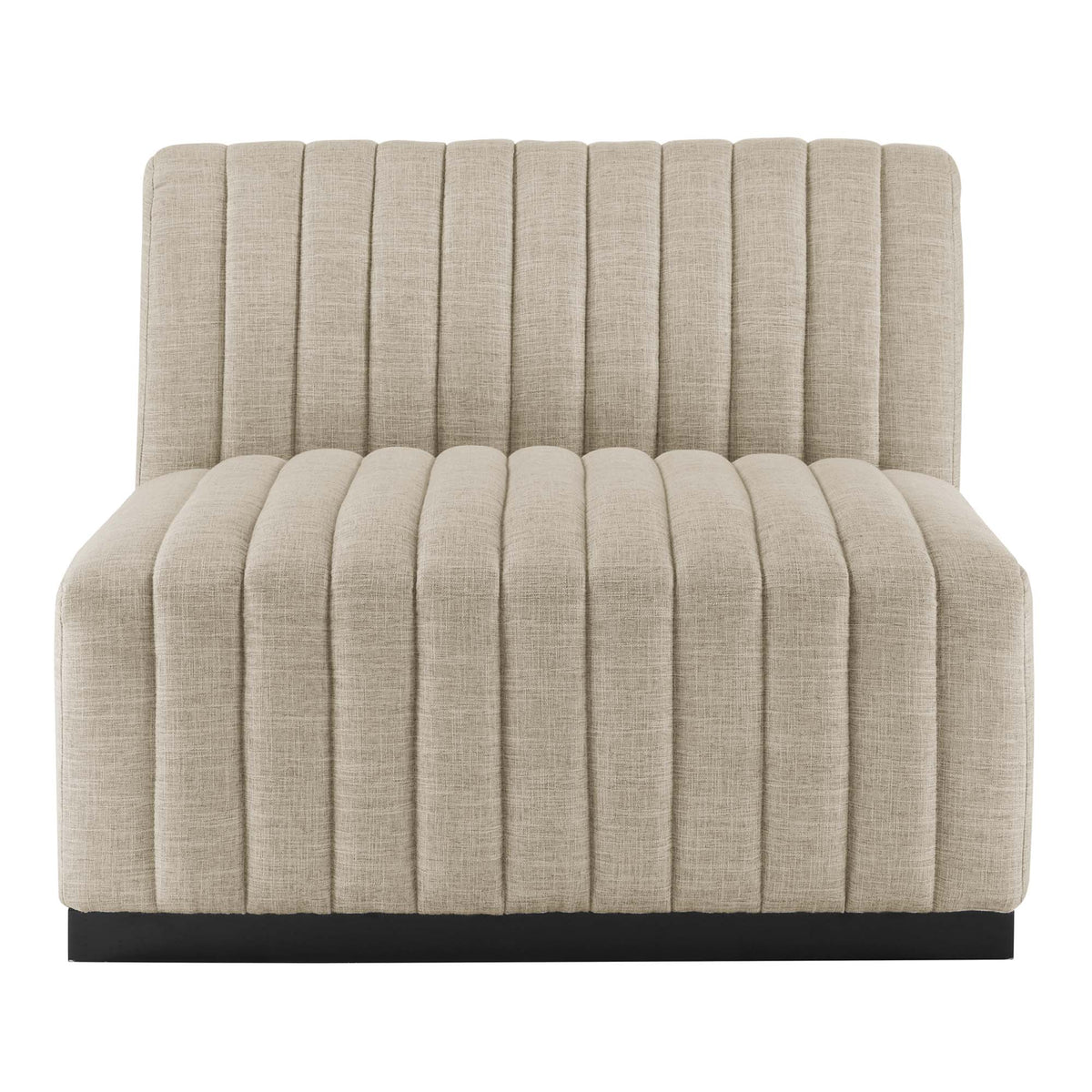 Conjure Channel Tufted Upholstered Fabric Sofa by Modway, photo 9 of 14