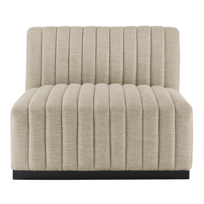 Conjure Channel Tufted Upholstered Fabric Sofa by Modway, photo 9 of 14