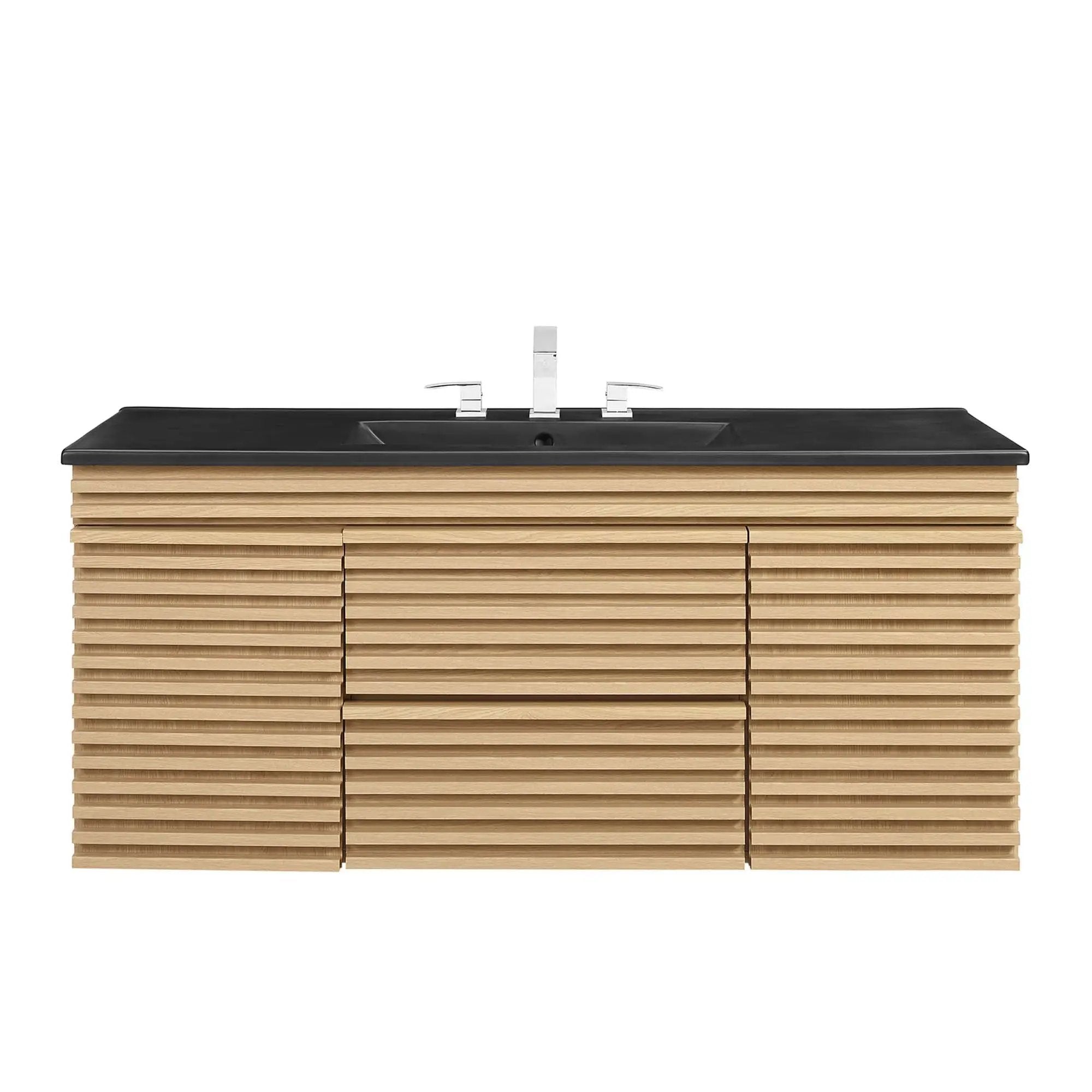 Render 48" Wall-Mount Bathroom Vanity by Modway by HouseOfZazla