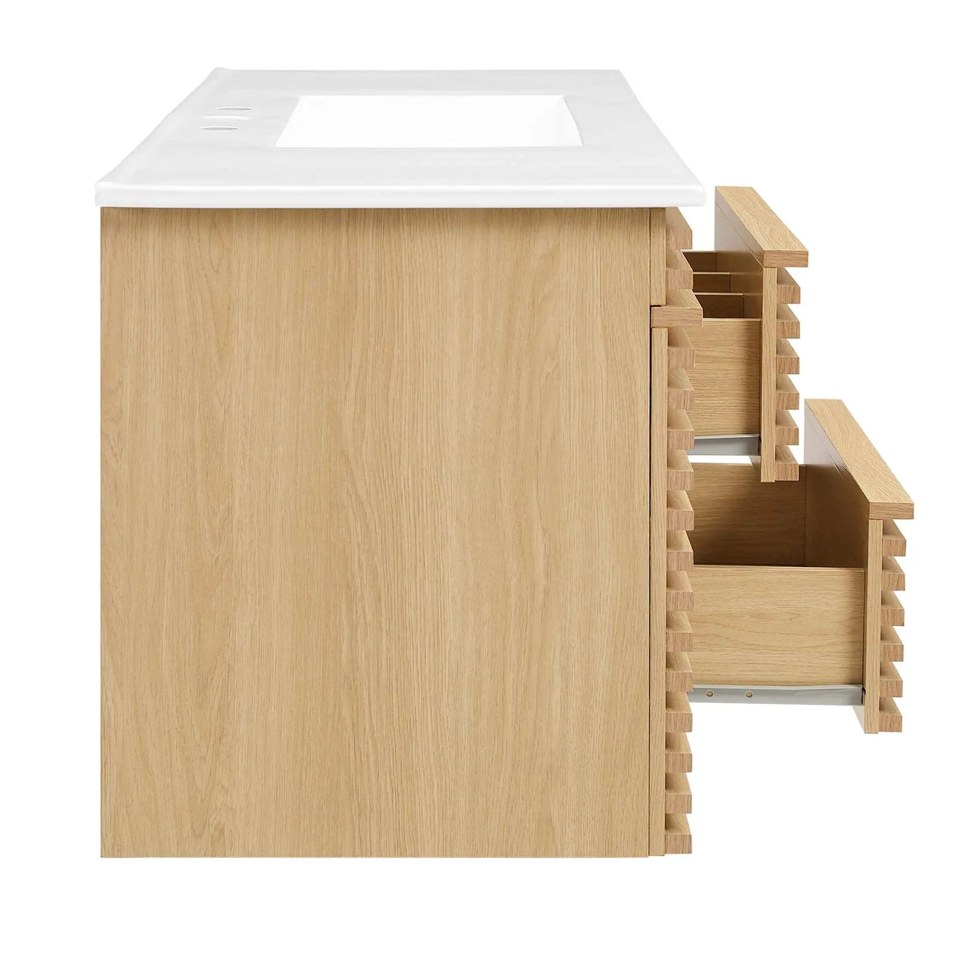 Render 48" Wall-Mount Bathroom Vanity by Modway by HouseOfZazla