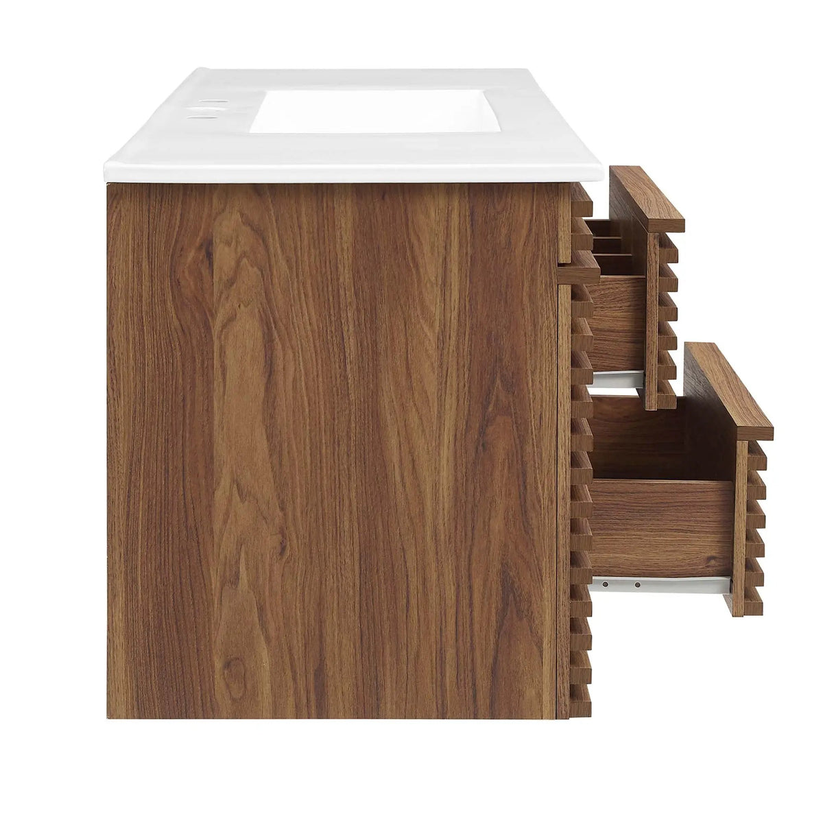Render 48" Wall-Mount Bathroom Vanity by Modway by HouseOfZazla