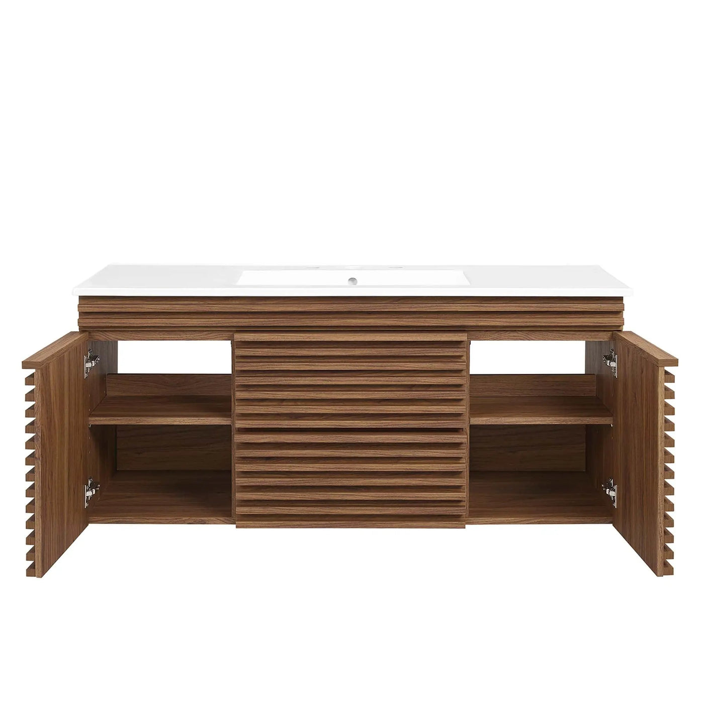Render 48" Wall-Mount Bathroom Vanity by Modway by HouseOfZazla