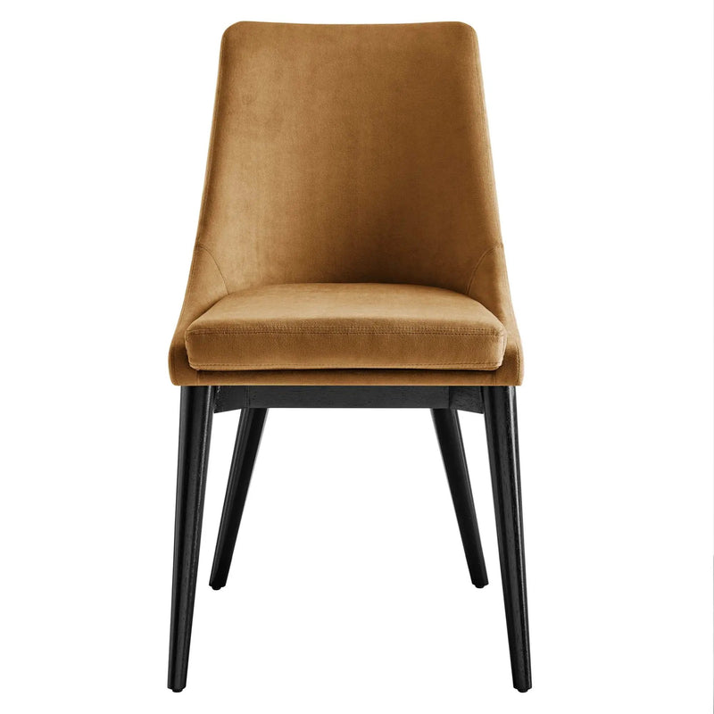 Viscount Accent Performance Velvet Dining Chairs Set of 2 by Modway by HouseOfZazla