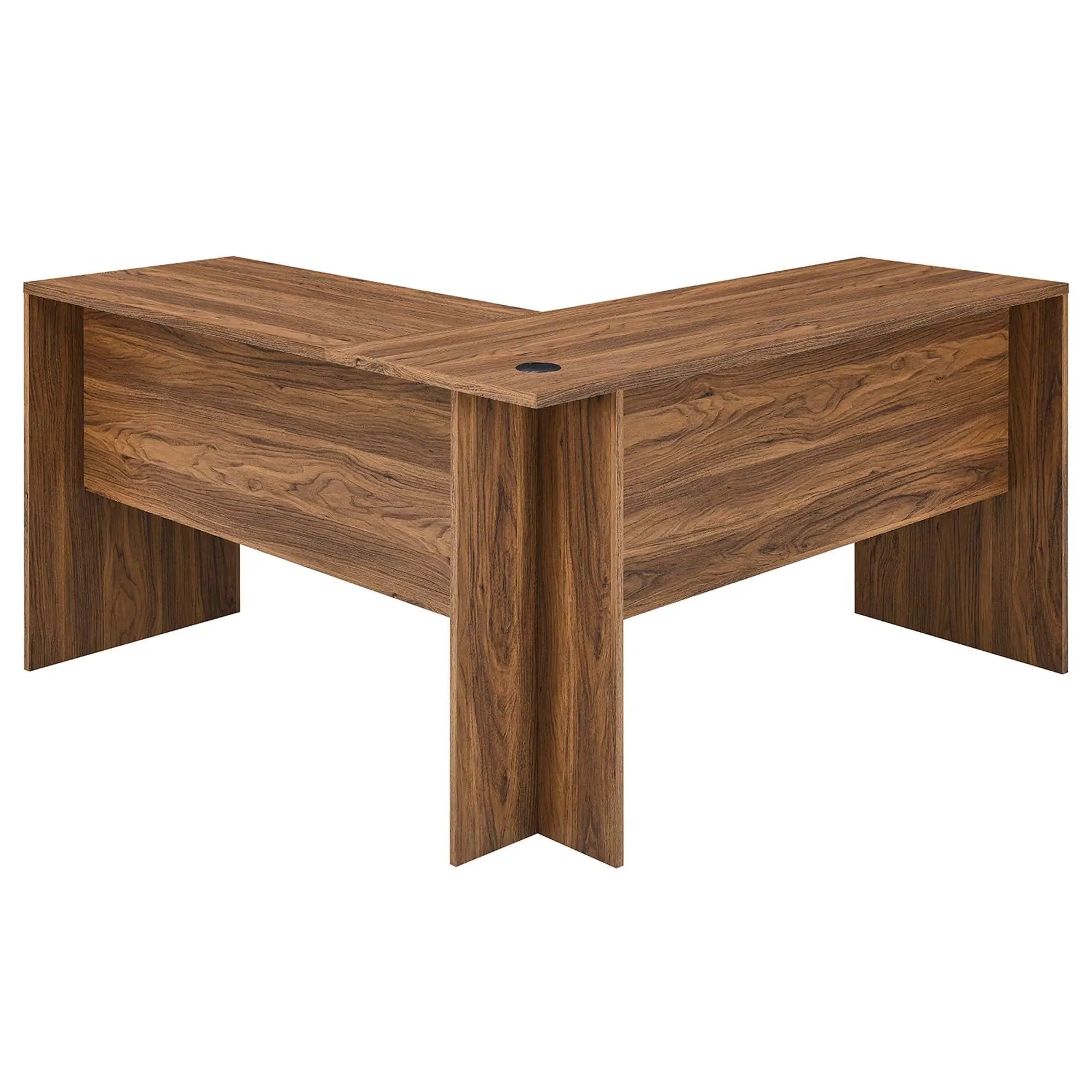 Render Wood Desk and File Cabinet Set by Modway by HouseOfZazla