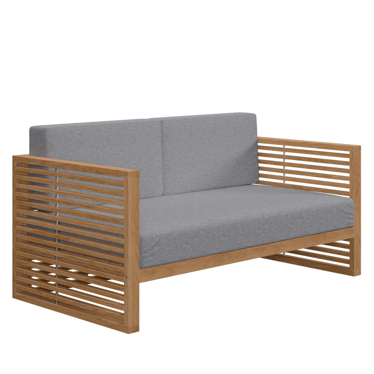 Carlsbad 6-Piece Teak Wood Outdoor Patio Set by Modway, photo 7 of 40