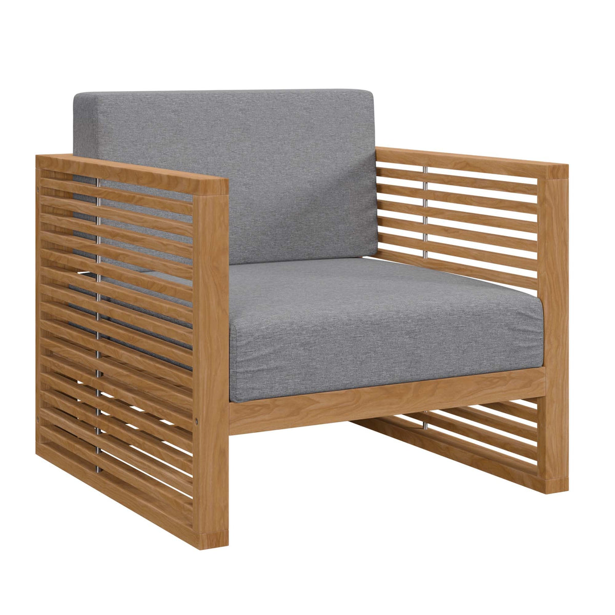 Carlsbad 6-Piece Teak Wood Outdoor Patio Set by Modway, photo 9 of 40