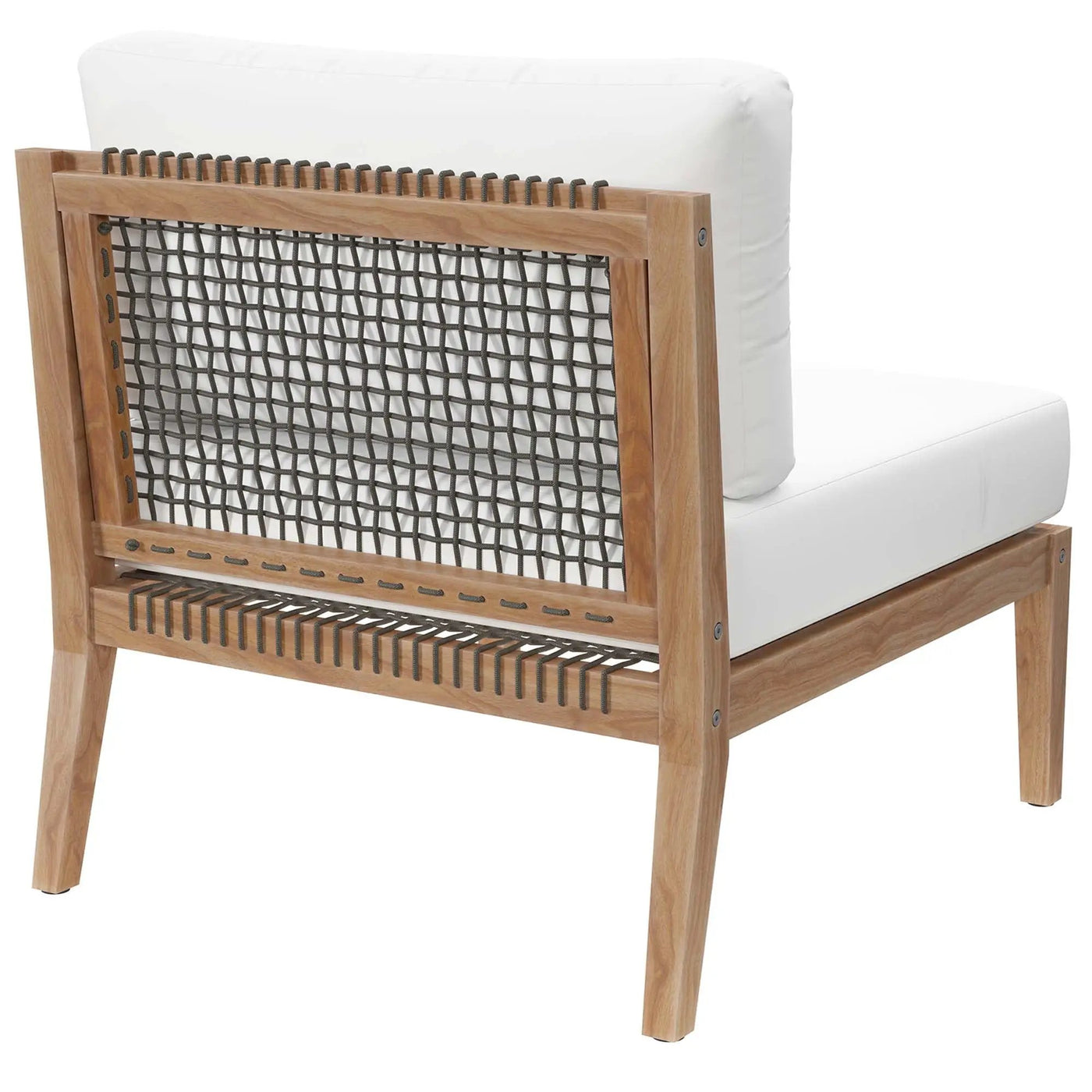 Clearwater Outdoor Patio Teak Wood Armless Chair by Modway by HouseOfZazla