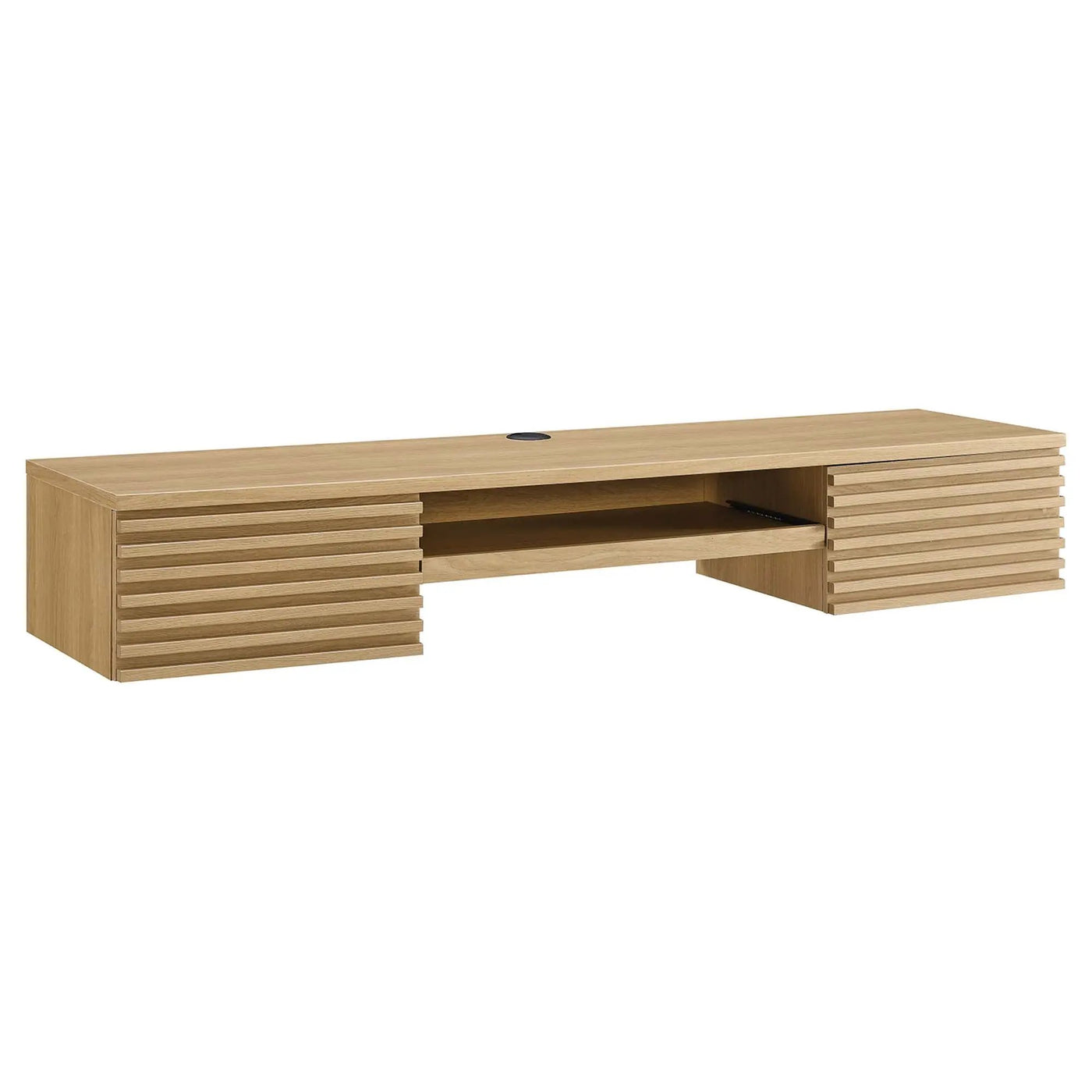 Render Wall Mount Wood Office Desk by Modway by HouseOfZazla