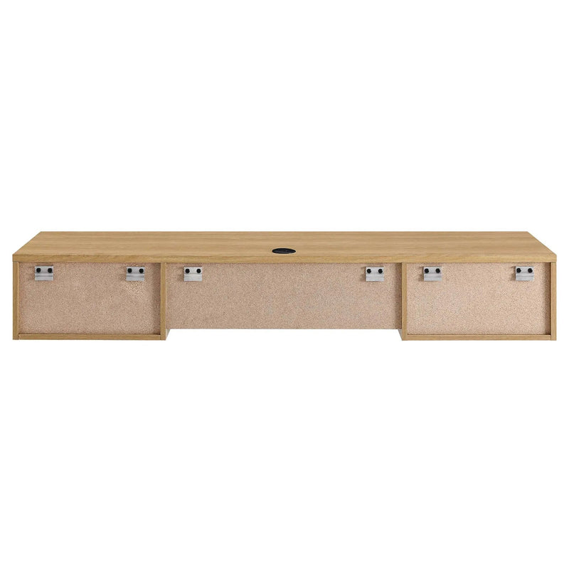 Render Wall Mount Wood Office Desk by Modway by HouseOfZazla
