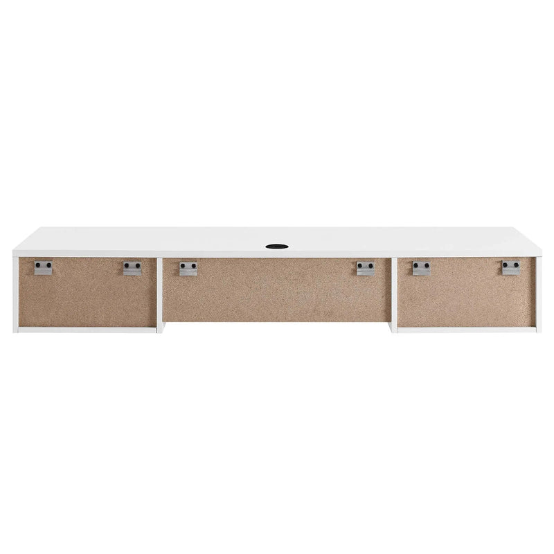 Render Wall Mount Wood Office Desk by Modway by HouseOfZazla