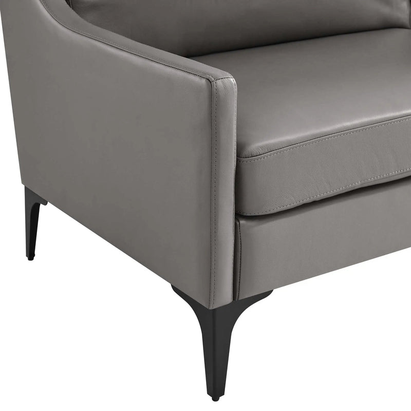 Corland Leather Sofa by Modway by HouseOfZazla