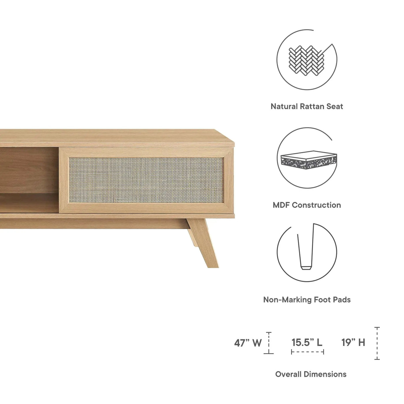 Soma 47" TV Stand by Modway by HouseOfZazla