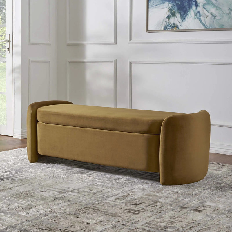 Nebula Upholstered Performance Velvet Bench by Modway by HouseOfZazla