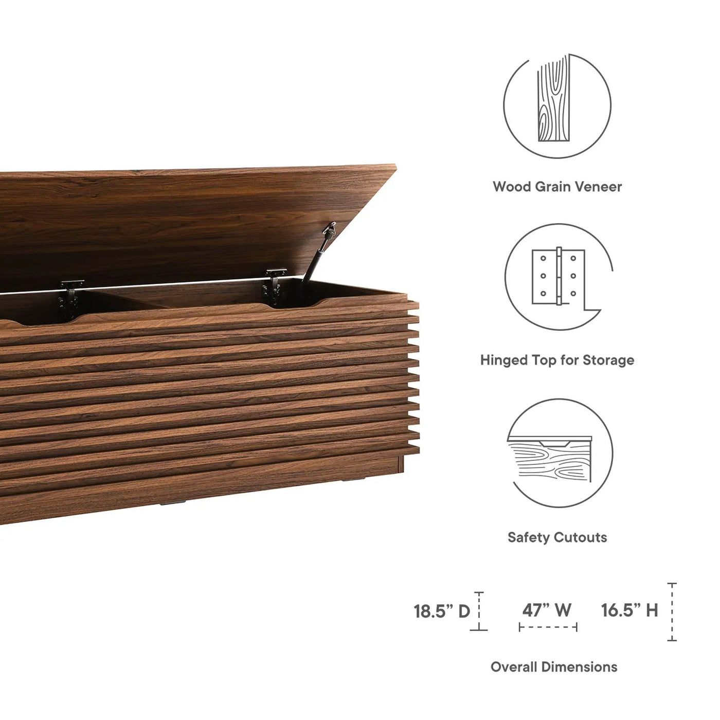 Render Storage Bench by Modway by HouseOfZazla