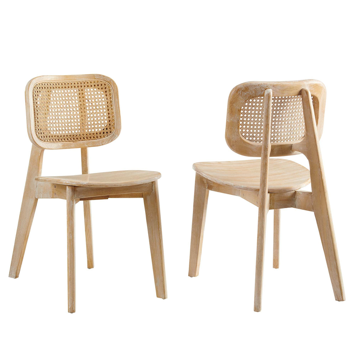 Habitat Wood Dining Side Chair Set of 2 by Modway, photo 11 of 20