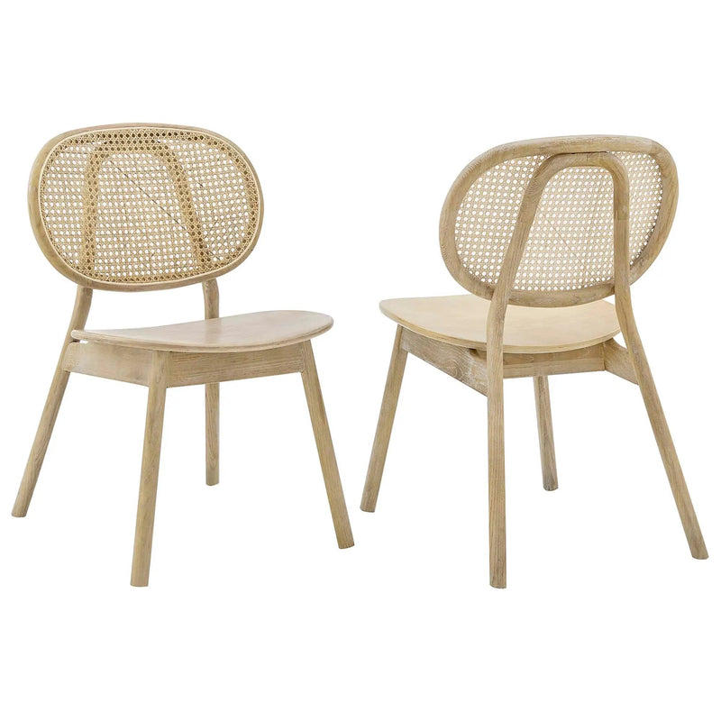 Malina Wood Dining Side Chair Set of 2 by Modway by HouseOfZazla