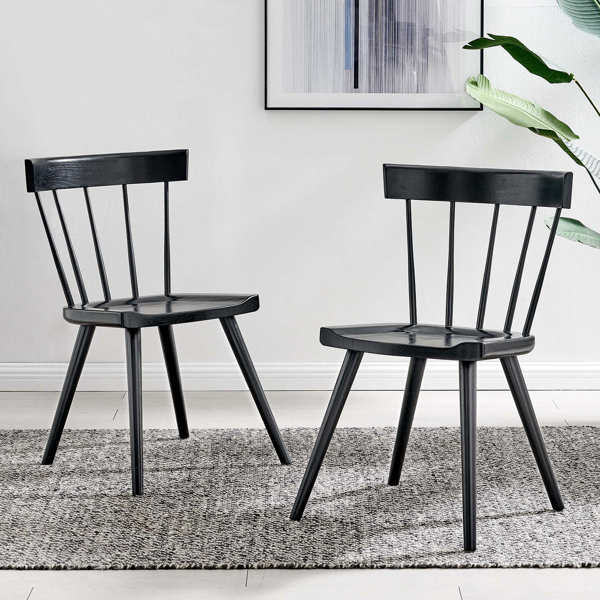 Sutter Wood Dining Side Chair Set of 2 by Modway, photo 9 of 10