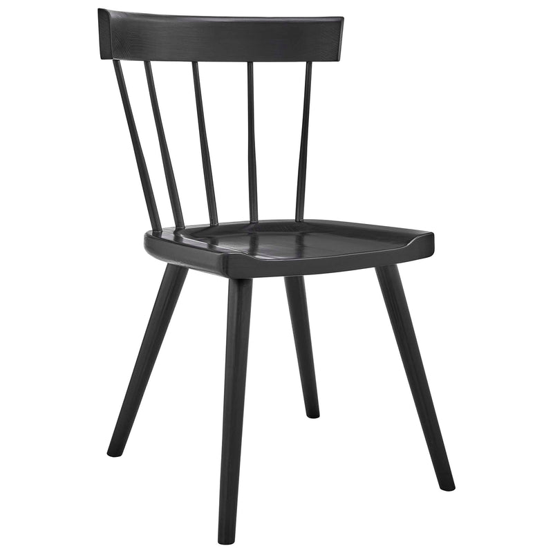 Sutter Wood Dining Side Chair Set of 2 by Modway, photo 4 of 10
