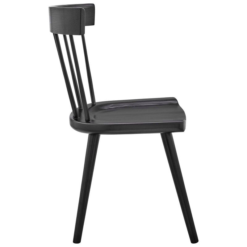 Sutter Wood Dining Side Chair Set of 2 by Modway, photo 6 of 10