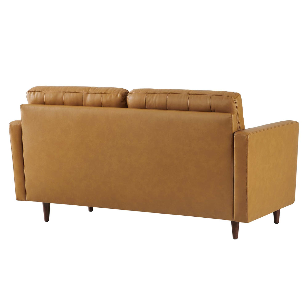 Exalt Tufted Leather Loveseat by Modway, photo 4 of 9