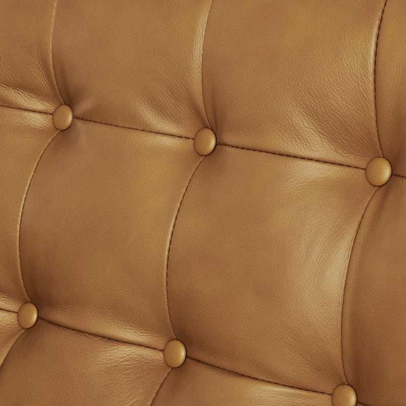 Exalt Tufted Leather Loveseat by Modway, photo 7 of 9
