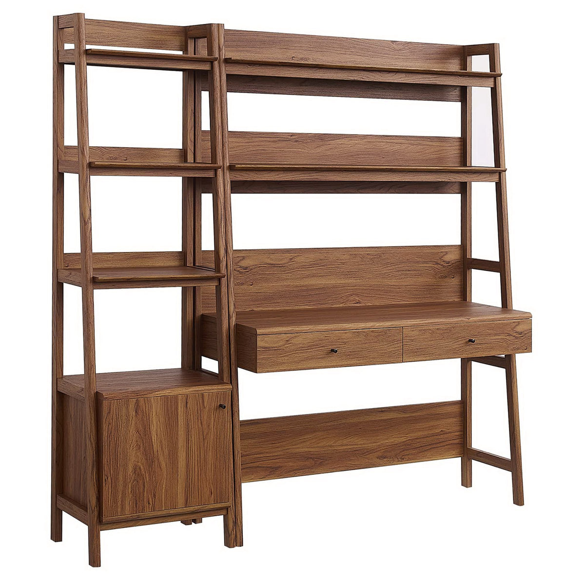Bixby 2-Piece Wood Office Desk and Bookshelf by Modway, photo 6 of 30