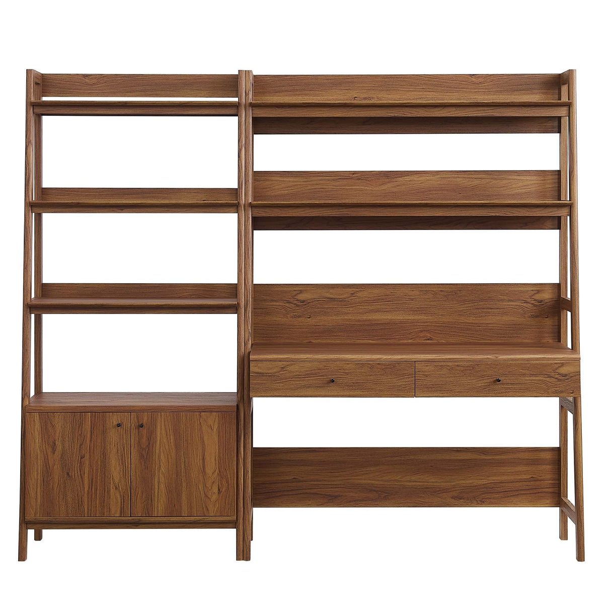 Bixby 2-Piece Wood Office Desk and Bookshelf by Modway, photo 22 of 30
