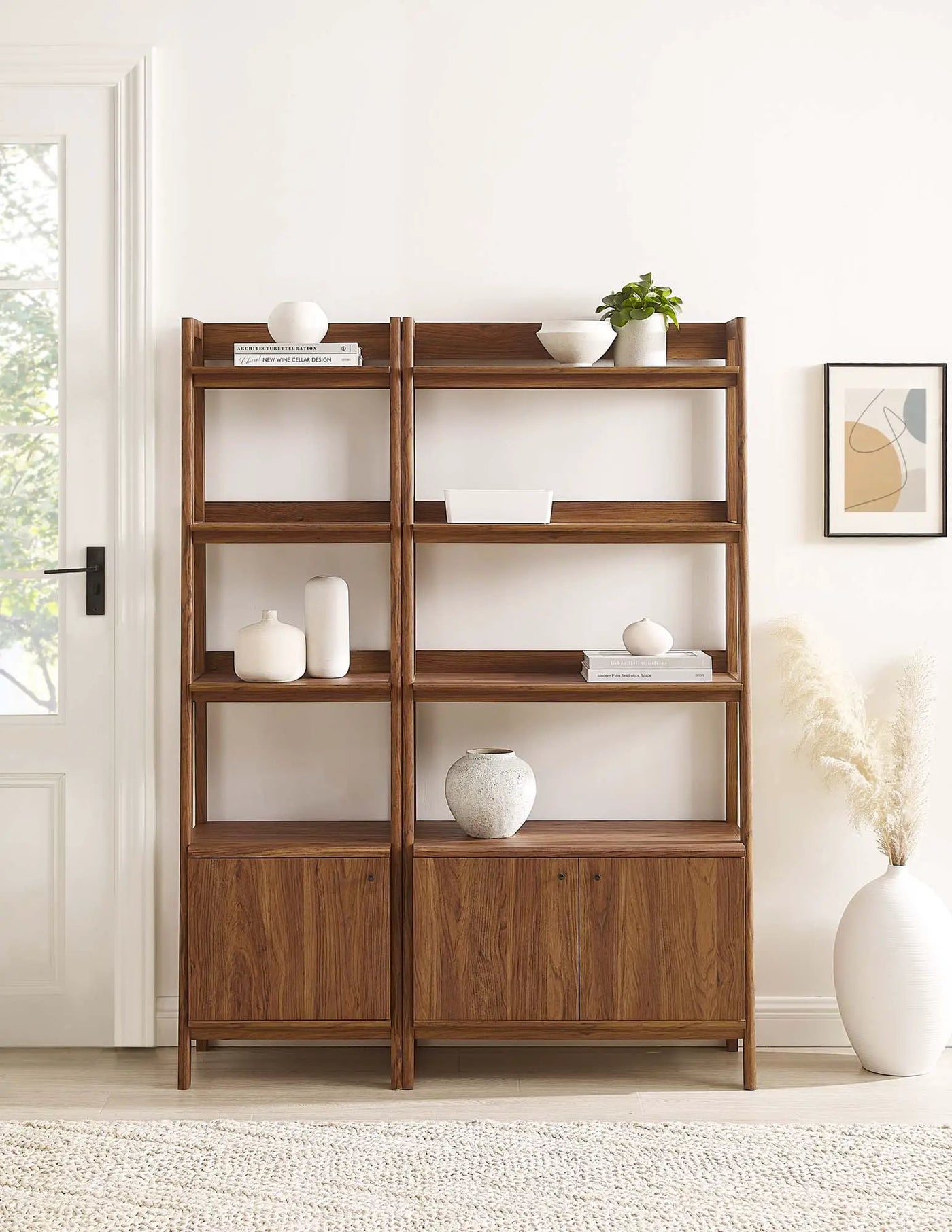 Bixby Wood Bookshelves Set of 2 by Modway by HouseOfZazla