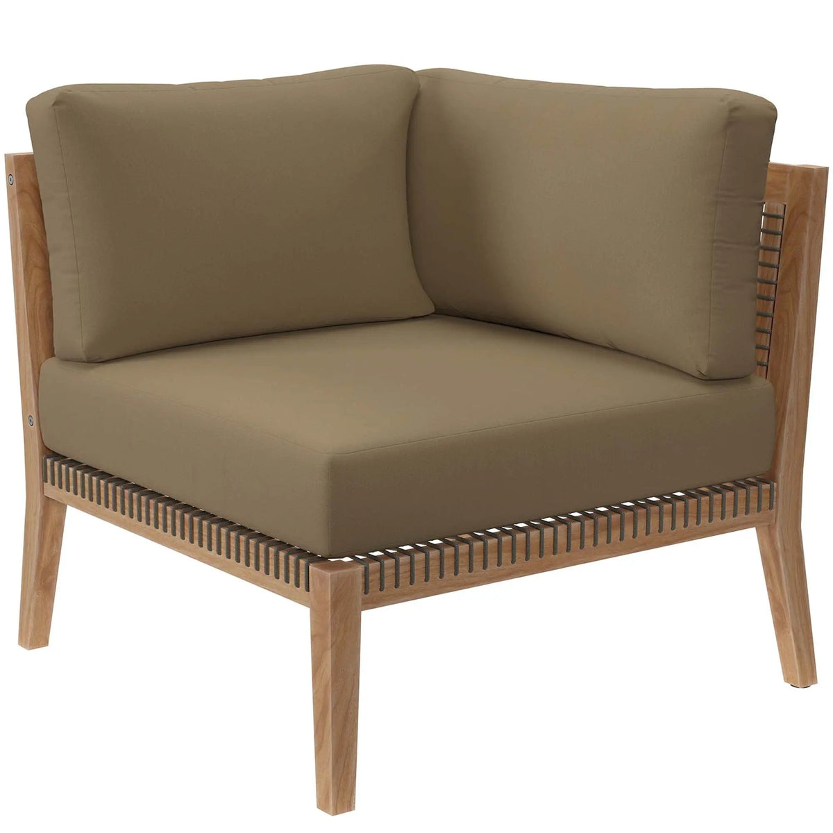 Clearwater Outdoor Patio Teak Wood Loveseat by Modway by HouseOfZazla